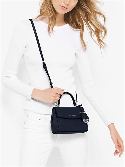 ava extra small michael kors|extra small saffiano leather crossbody.